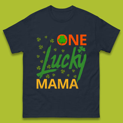 One Lucky Mama Patrick's Day Mens T-Shirt