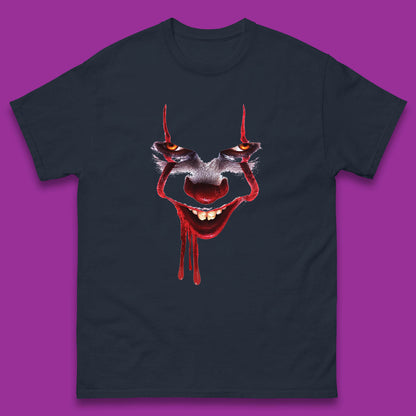 Pennywise Clown IT Chapter 2 Halloween Horror Movie Character Mens Tee Top