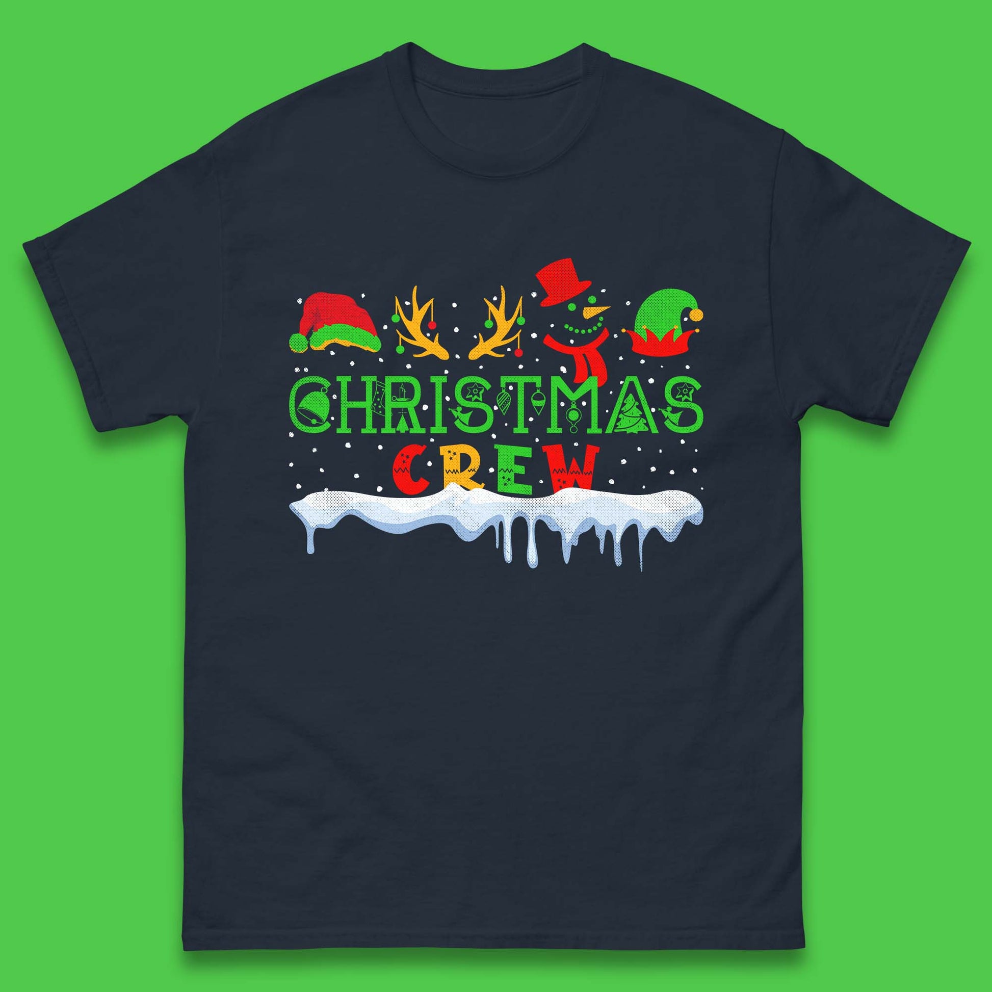 christmas crew t shirt