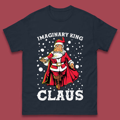 imaginary king santa christmas t shirt