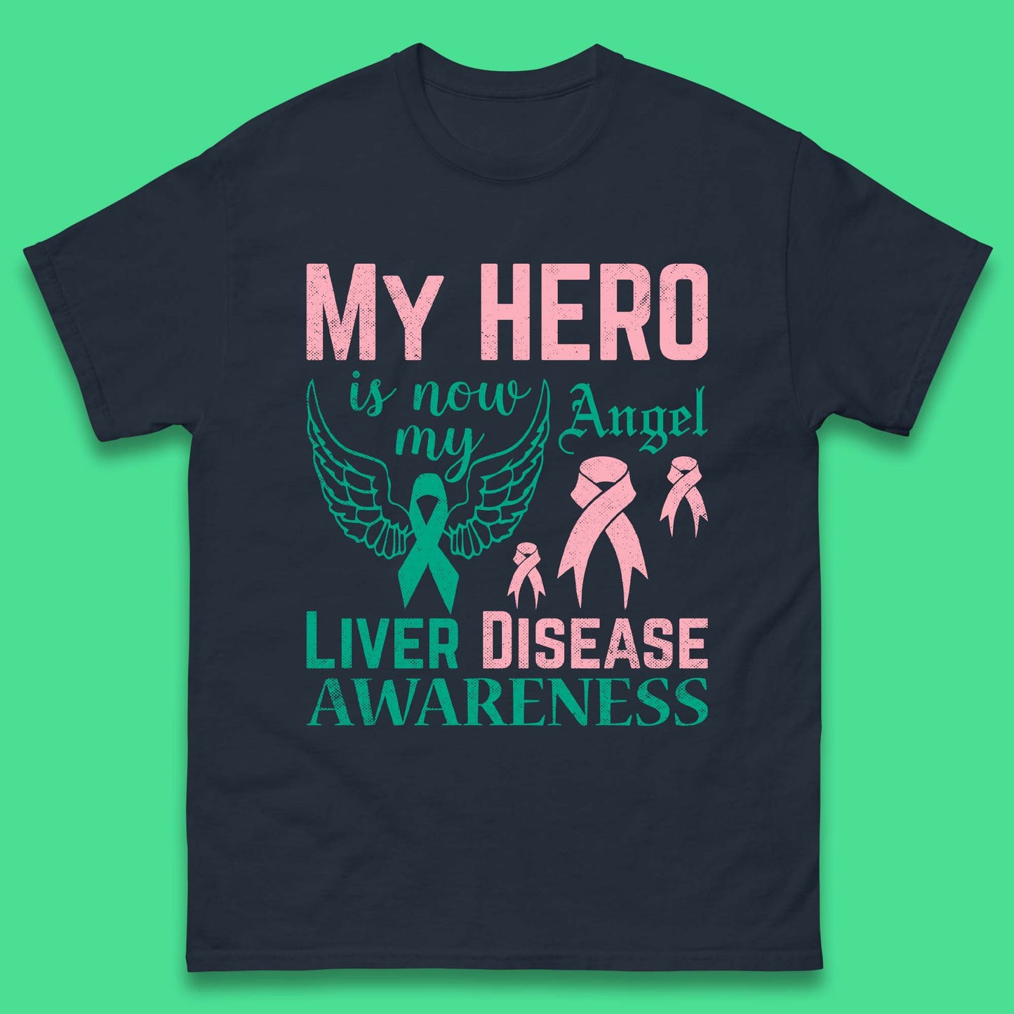 My Hero Is Now My Angel Mens T-Shirt