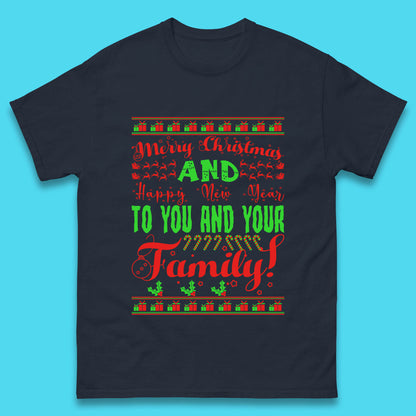 merry christmas family t shirt