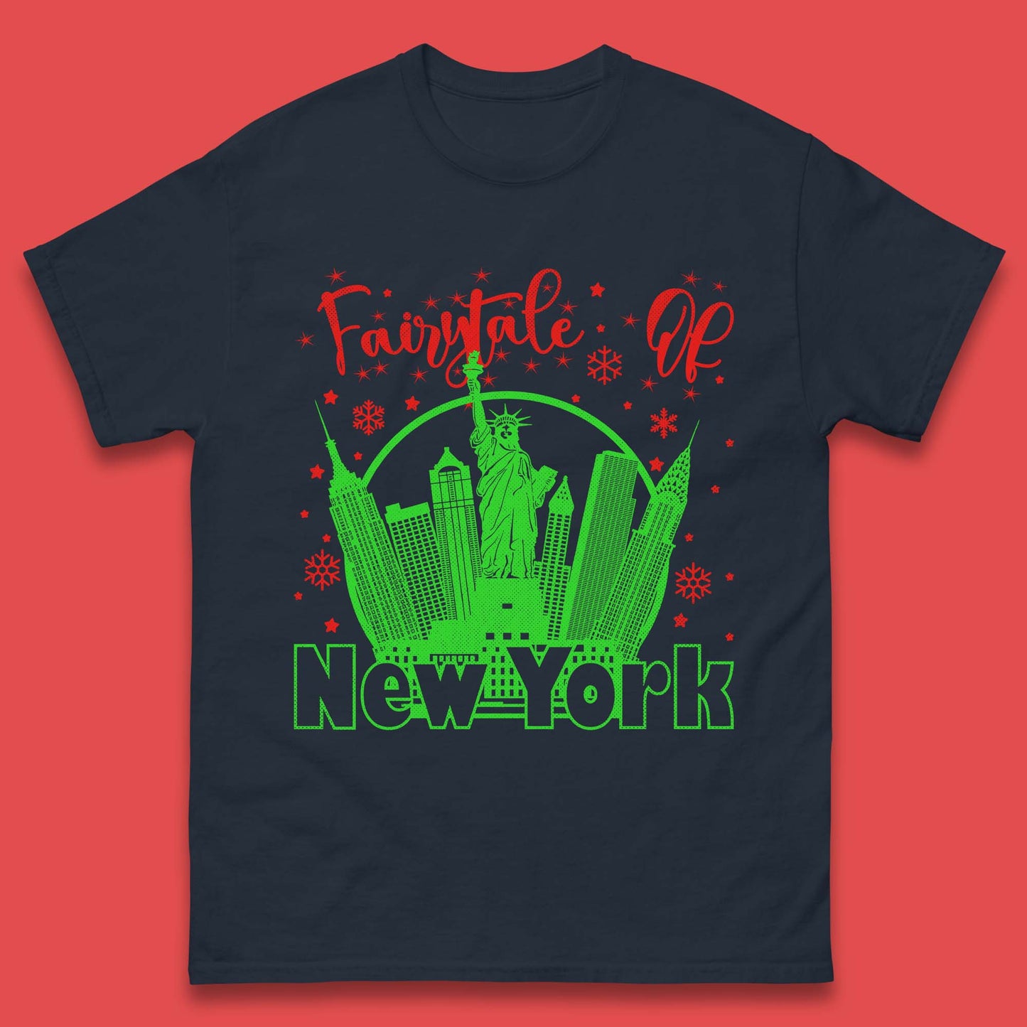 Christmas Fairytale Of New York Mens T-Shirt