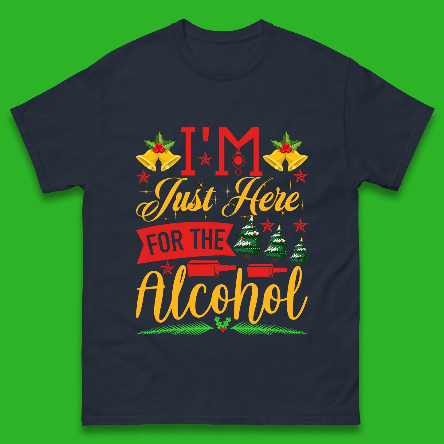 christmas drinking party t shirt