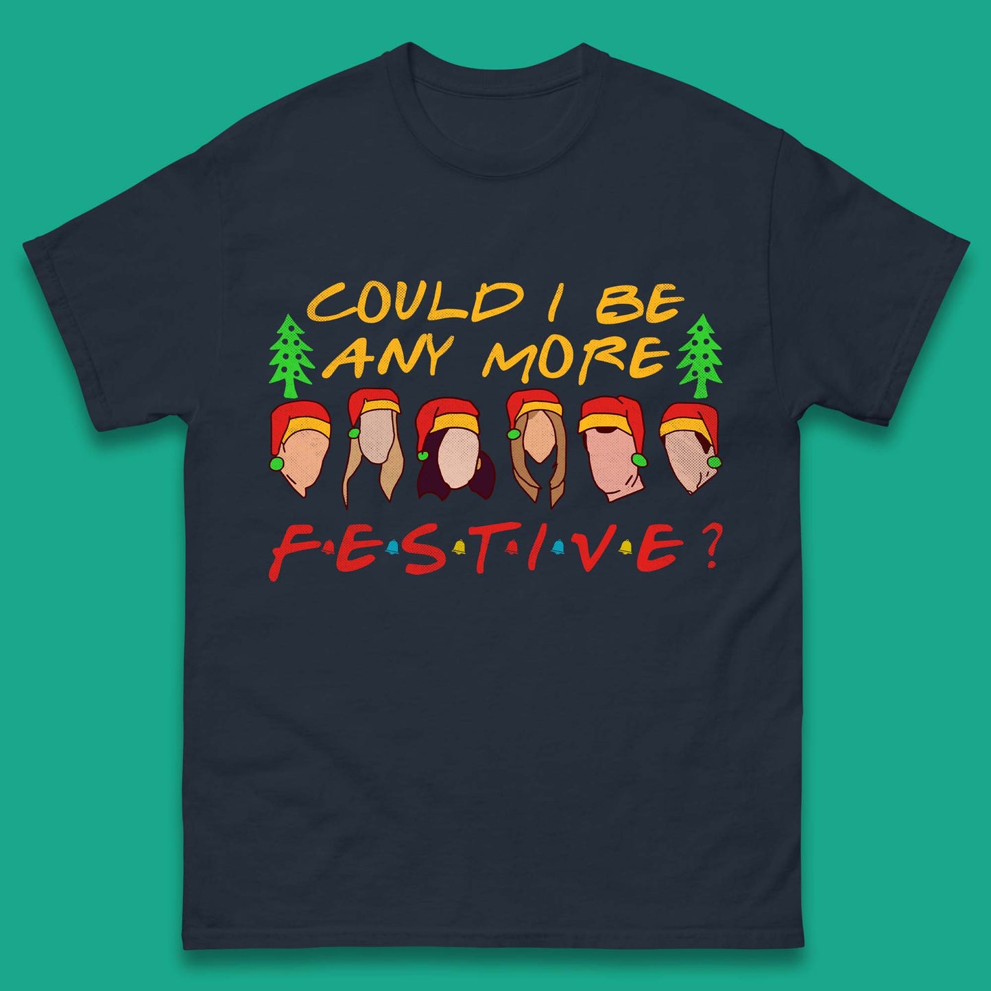 Friends Inspired Christmas Mens T-Shirt