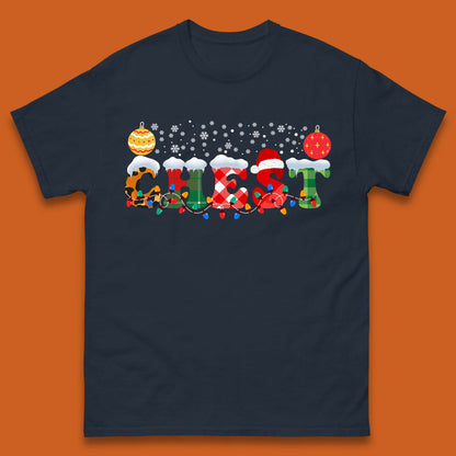 chest and nuts christmas snow winter t shirt