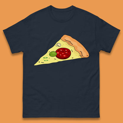 Italian Pizza Slice Pizzaologist Pizza Lover Pizza Holic Pizza Addict Mens Tee Top