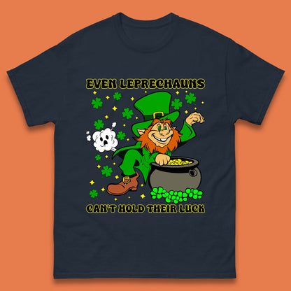 Leprechauns Can't Hold Their Luck Mens T-Shirt