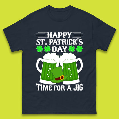 St. Patrick's Day Time For A Jig Mens T-Shirt