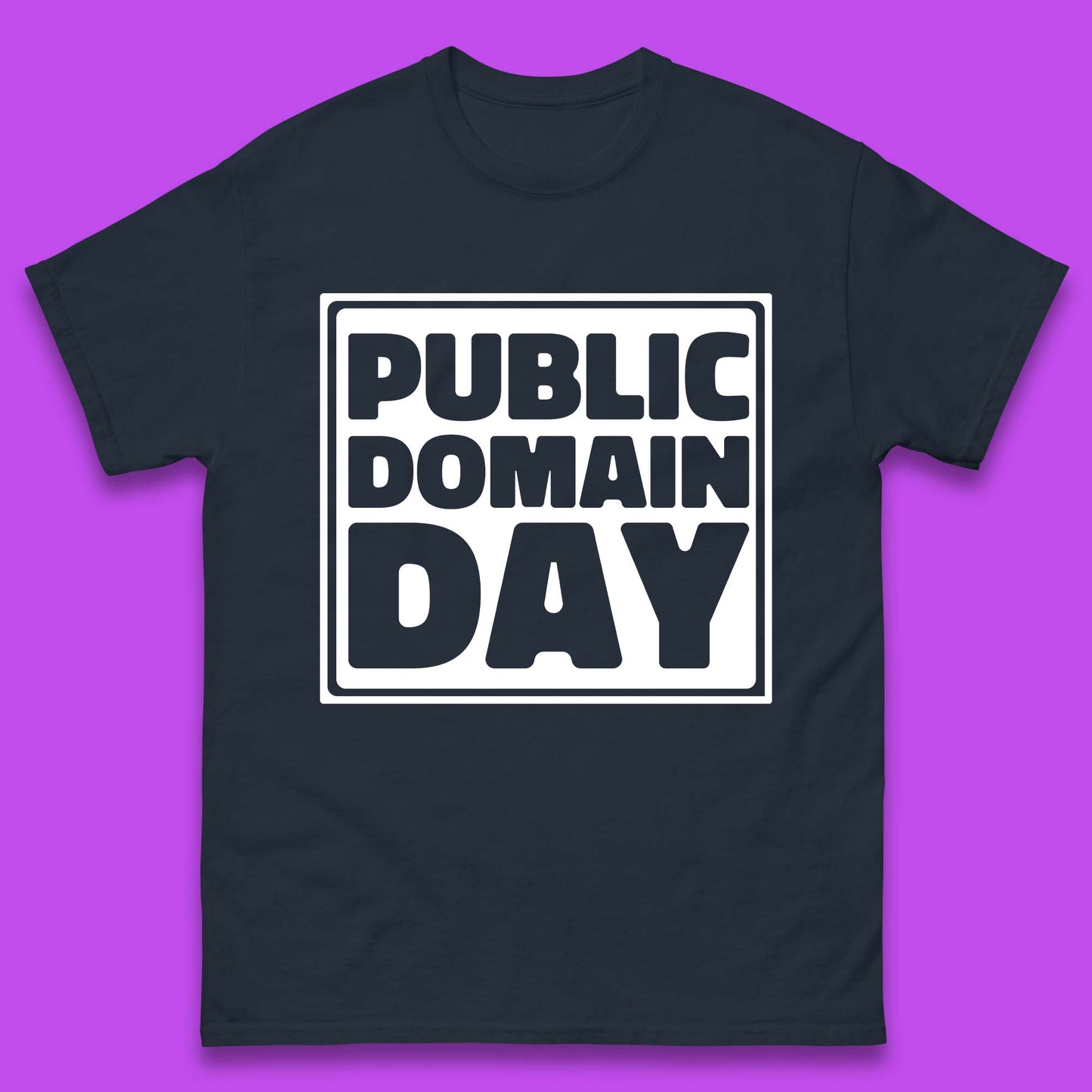 Public Domain Day Mens T-Shirt