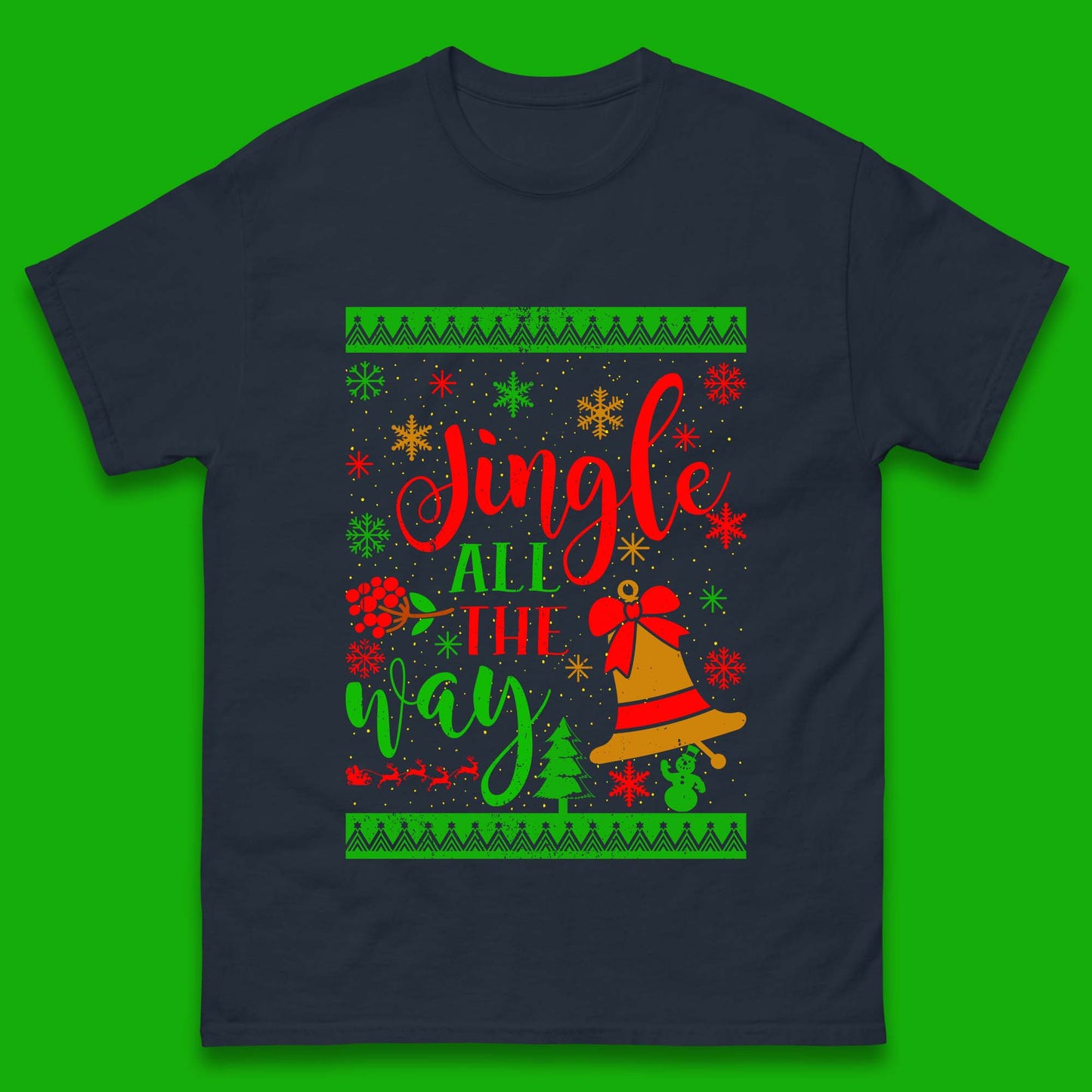 Christmas Jingle Mens T-Shirt