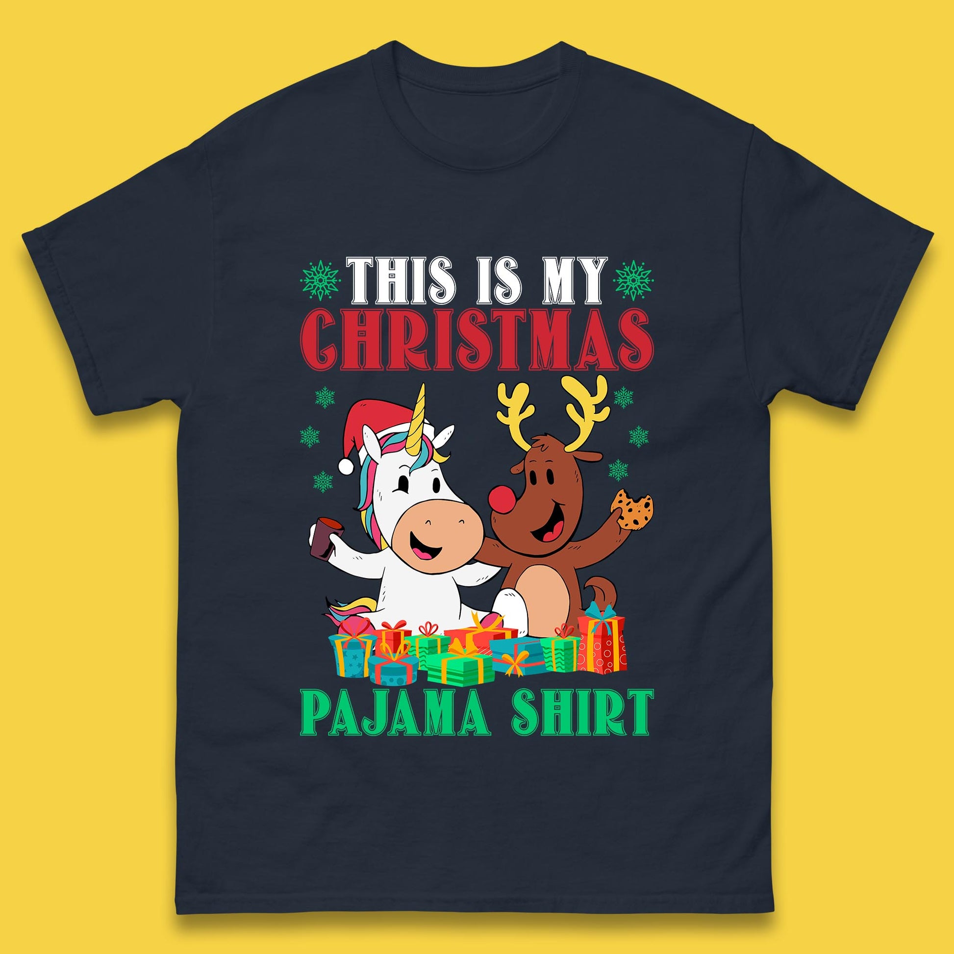 unicorn christmas shirt