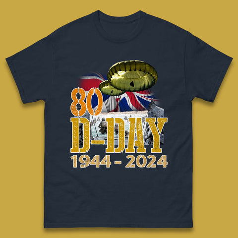 D-Day 1944-2024 Mens T-Shirt