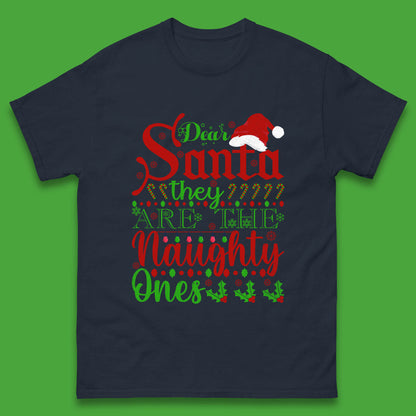 dear santa christmas t shirt