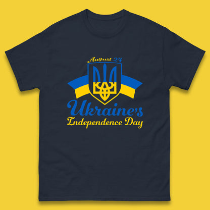 Ukraine's 24 August Ukraine Independence Day Proud Ukrainian Mens Tee Top
