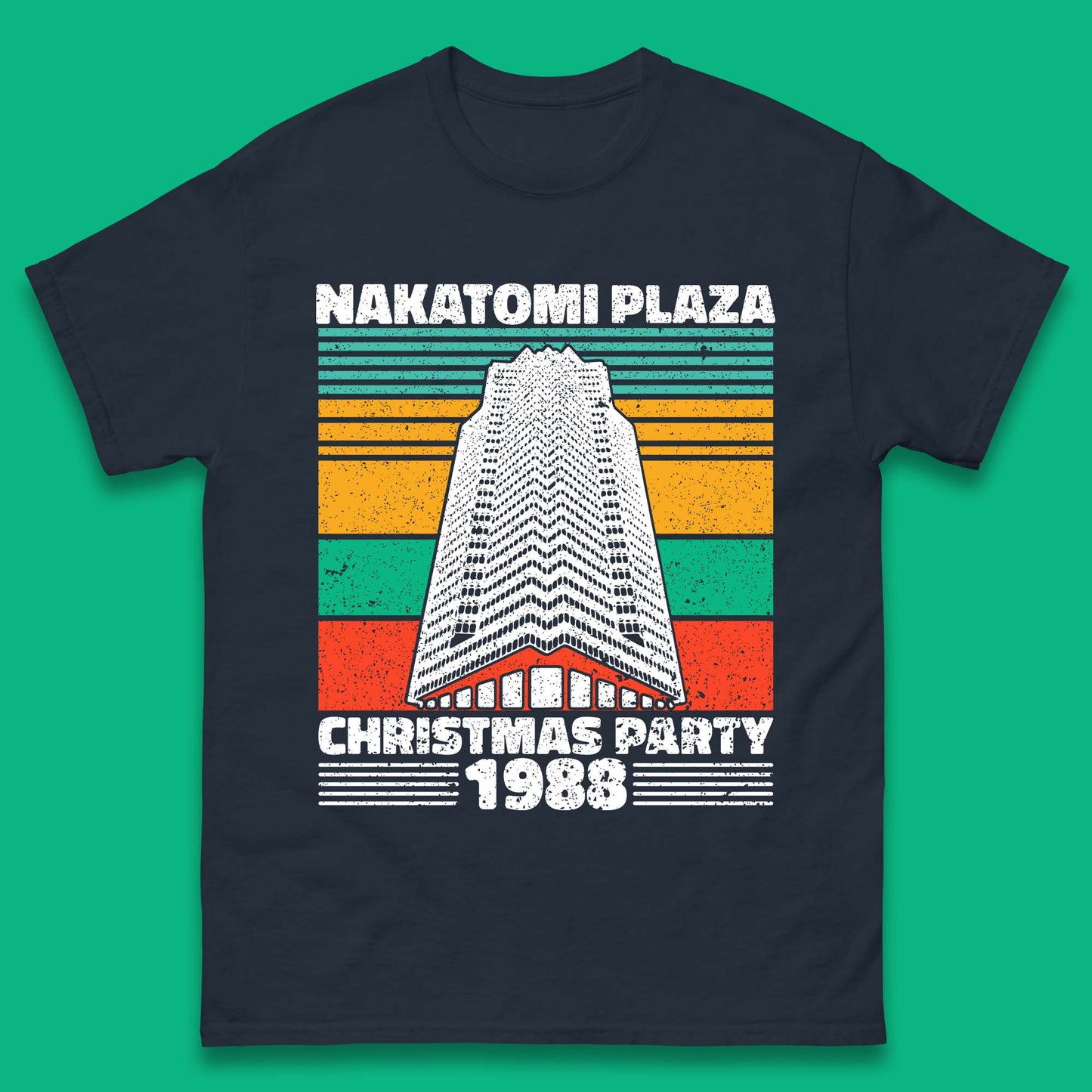 Nakatomi Plaza Christmas Party Mens T-Shirt