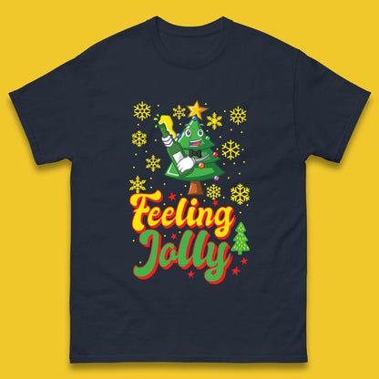 feeling jolly christmas beer t shirt