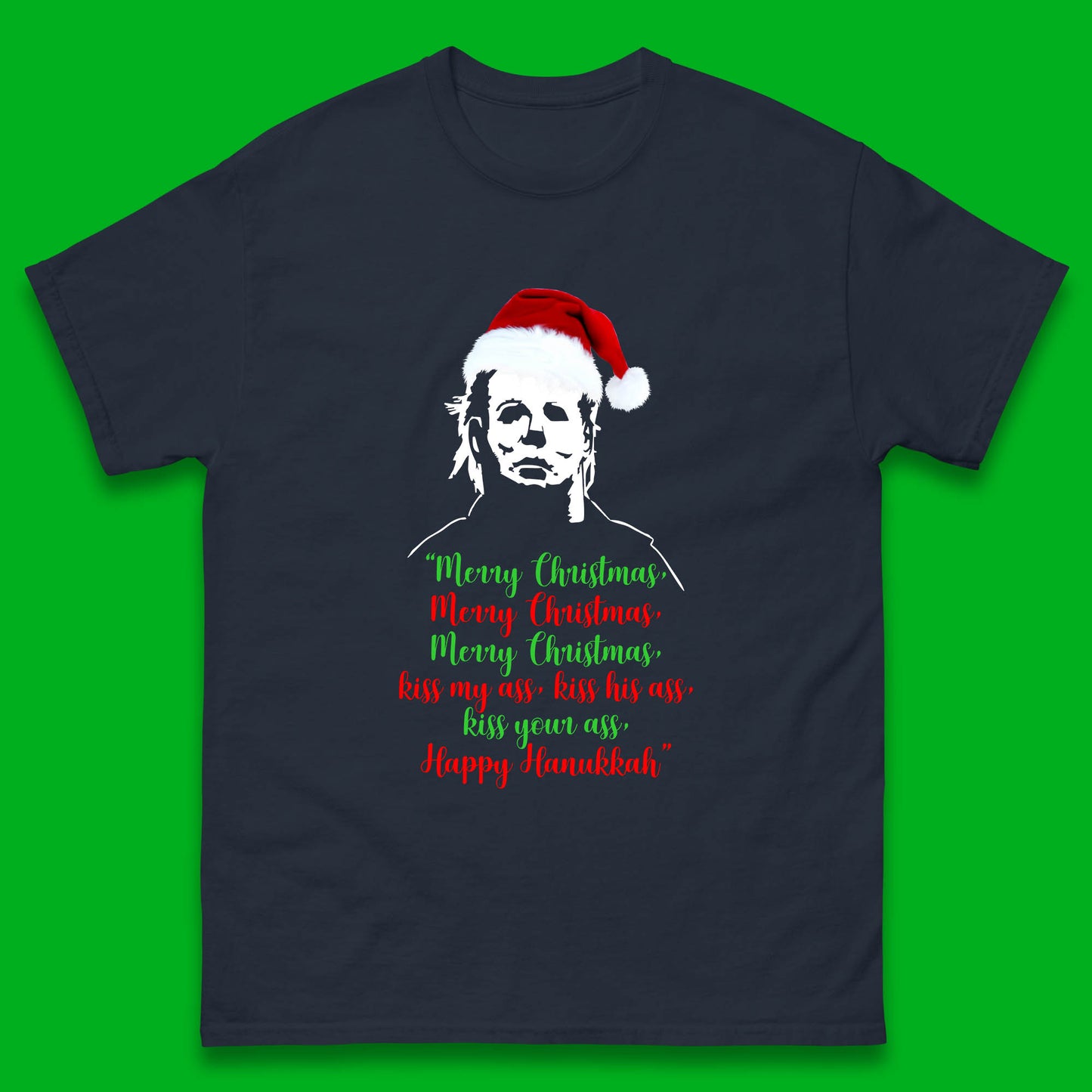 michael myers christmas t shirt