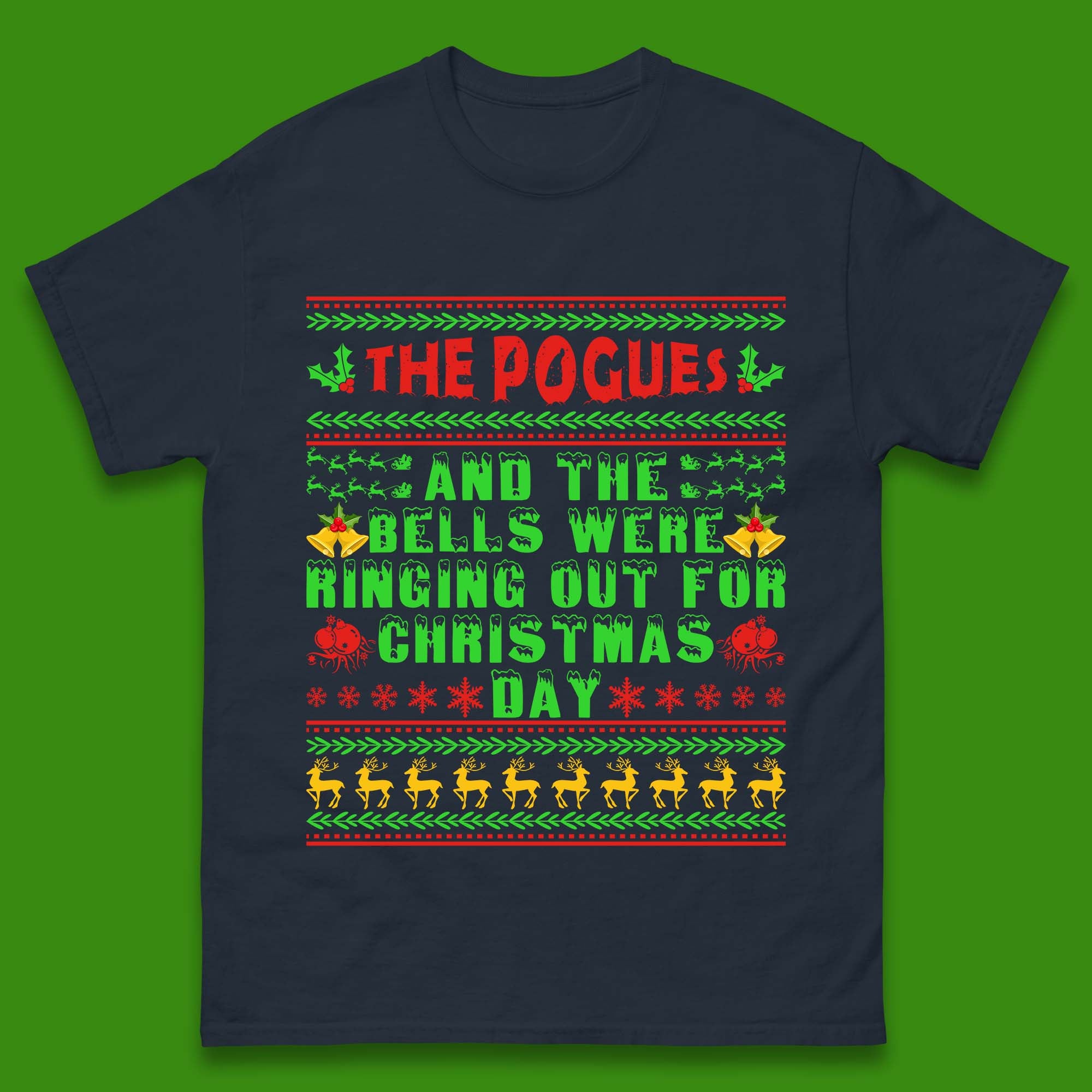 The Pogues Christmas Day Mens T-Shirt