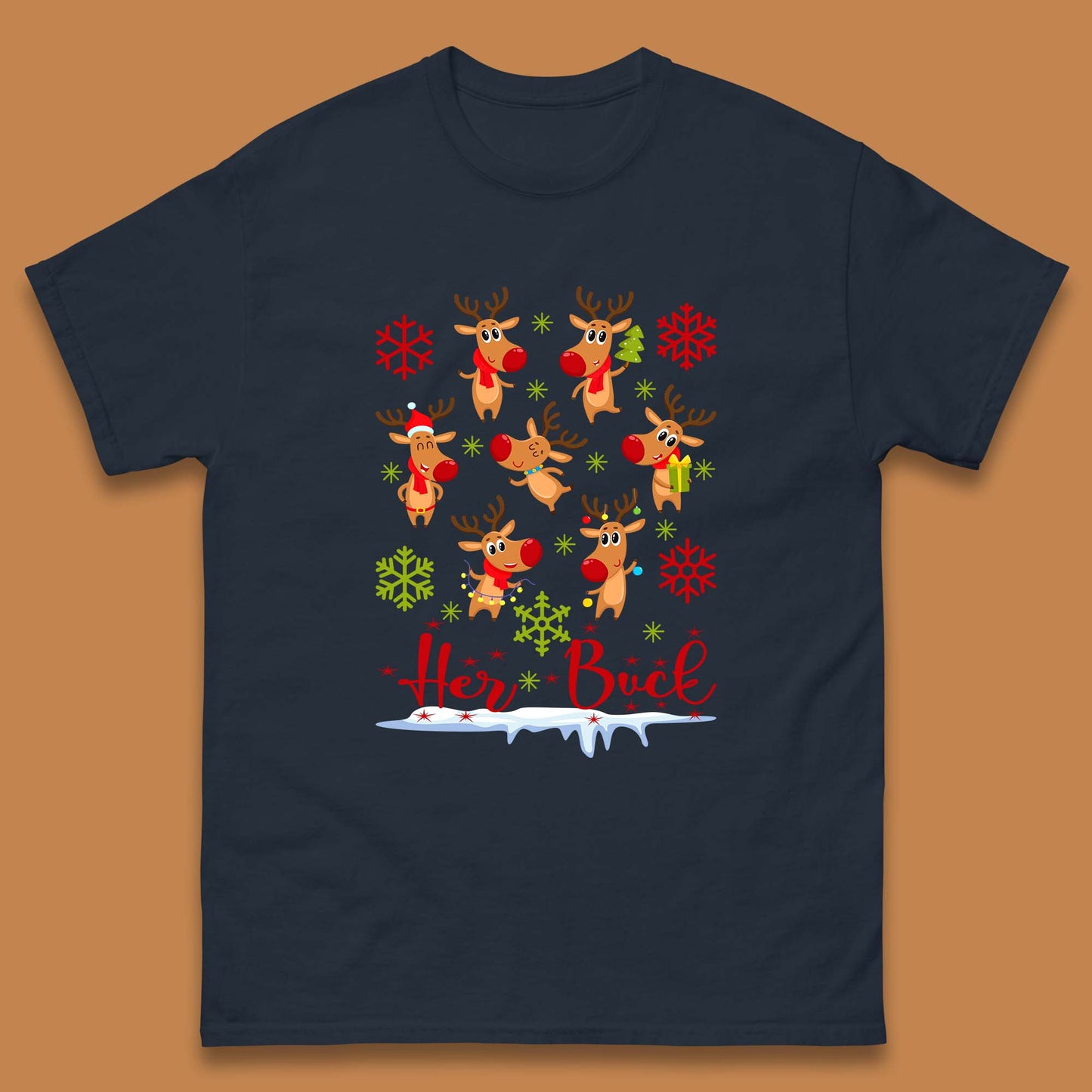 rudolph reindeers t shirt