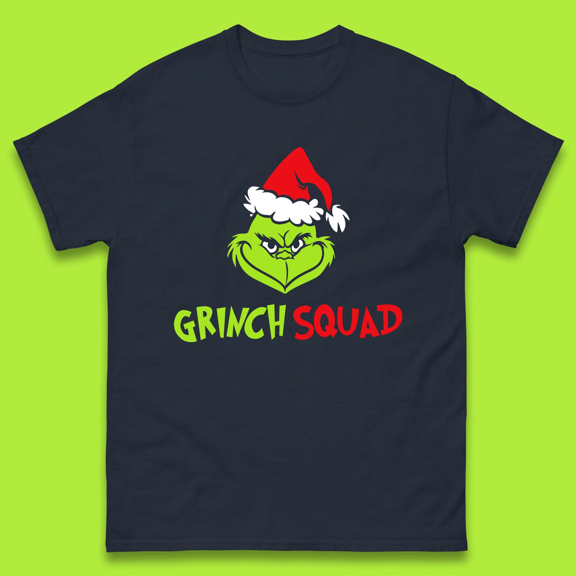 grinch squad christmas t shirt