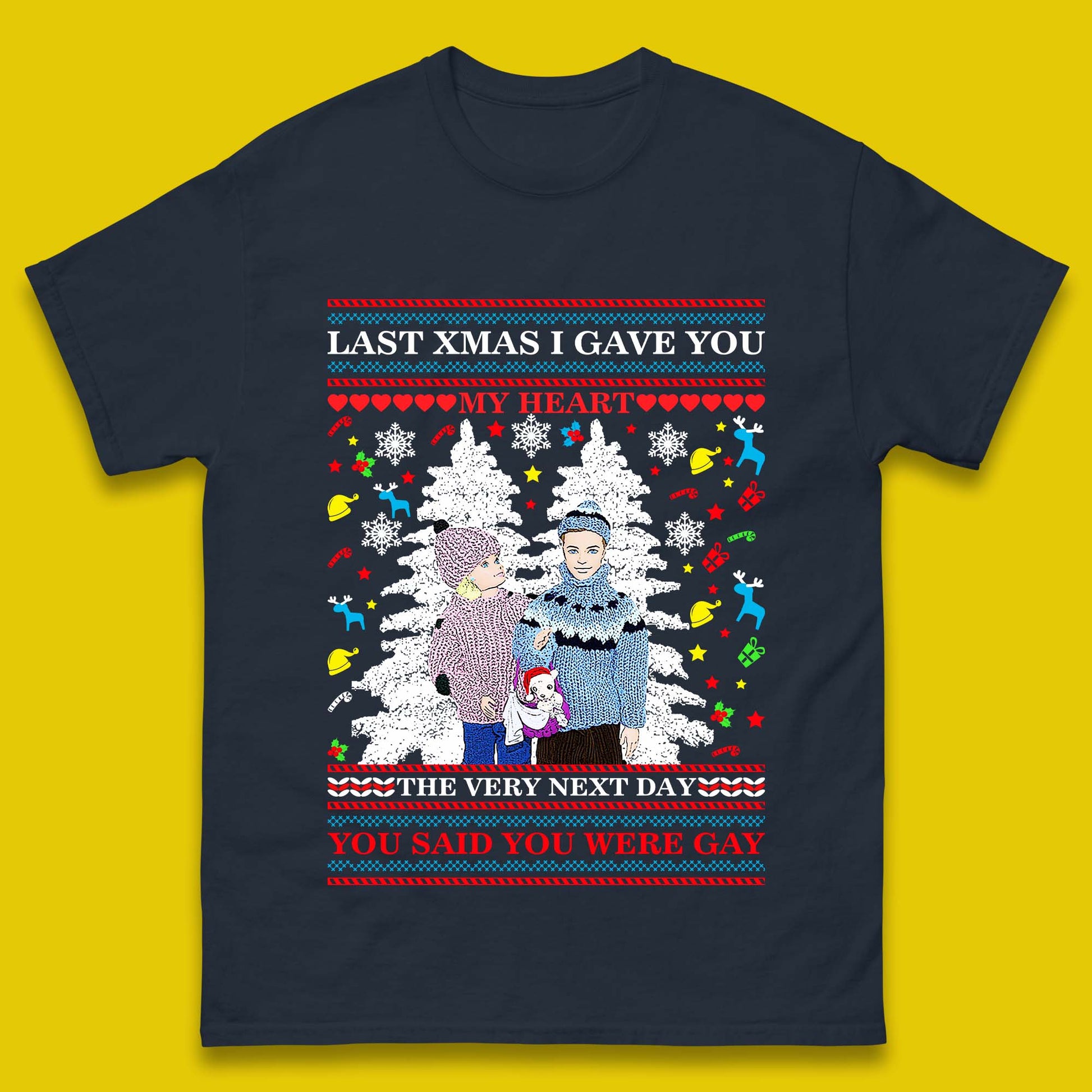 gay christmas t shirt