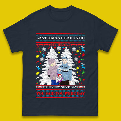 gay christmas t shirt