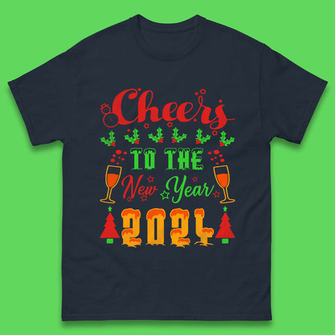 Cheers To The New Year 2024 Mens T-Shirt