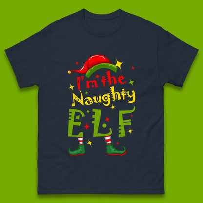 naughty elf t shirt