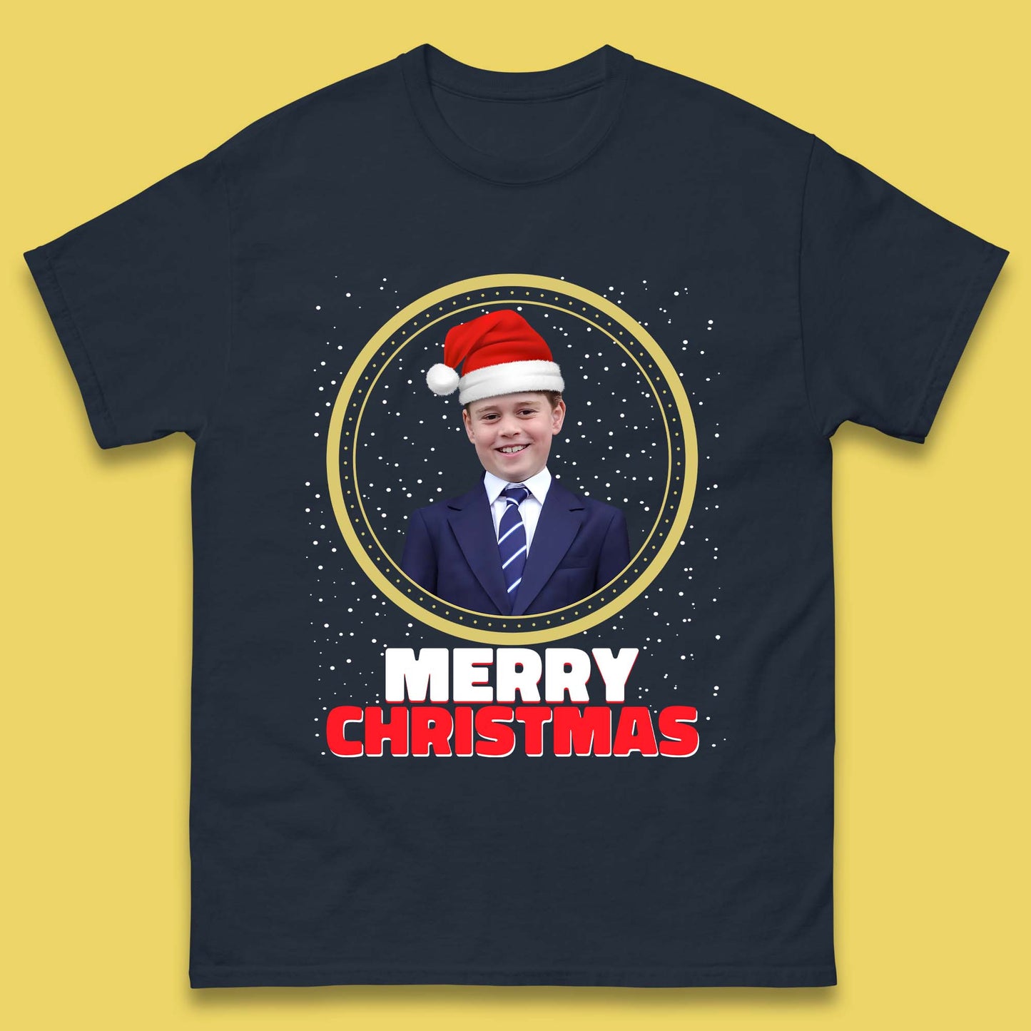 Prince George Christmas Mens T-Shirt