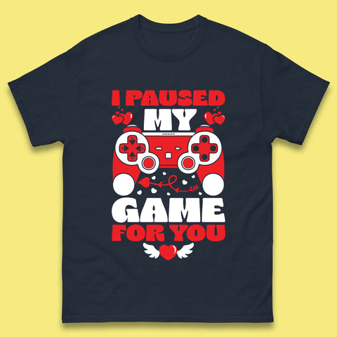 Valentine's Day Gamer Mens T-Shirt
