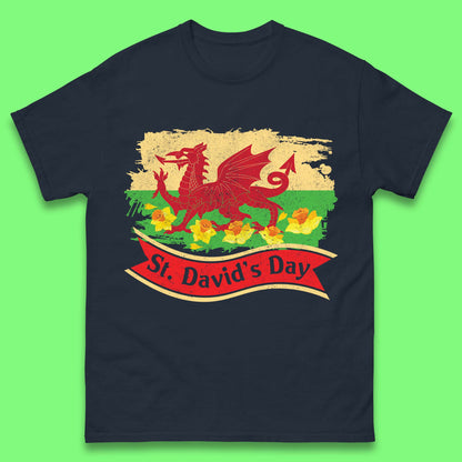 Mens St David's Day T Shirts UK