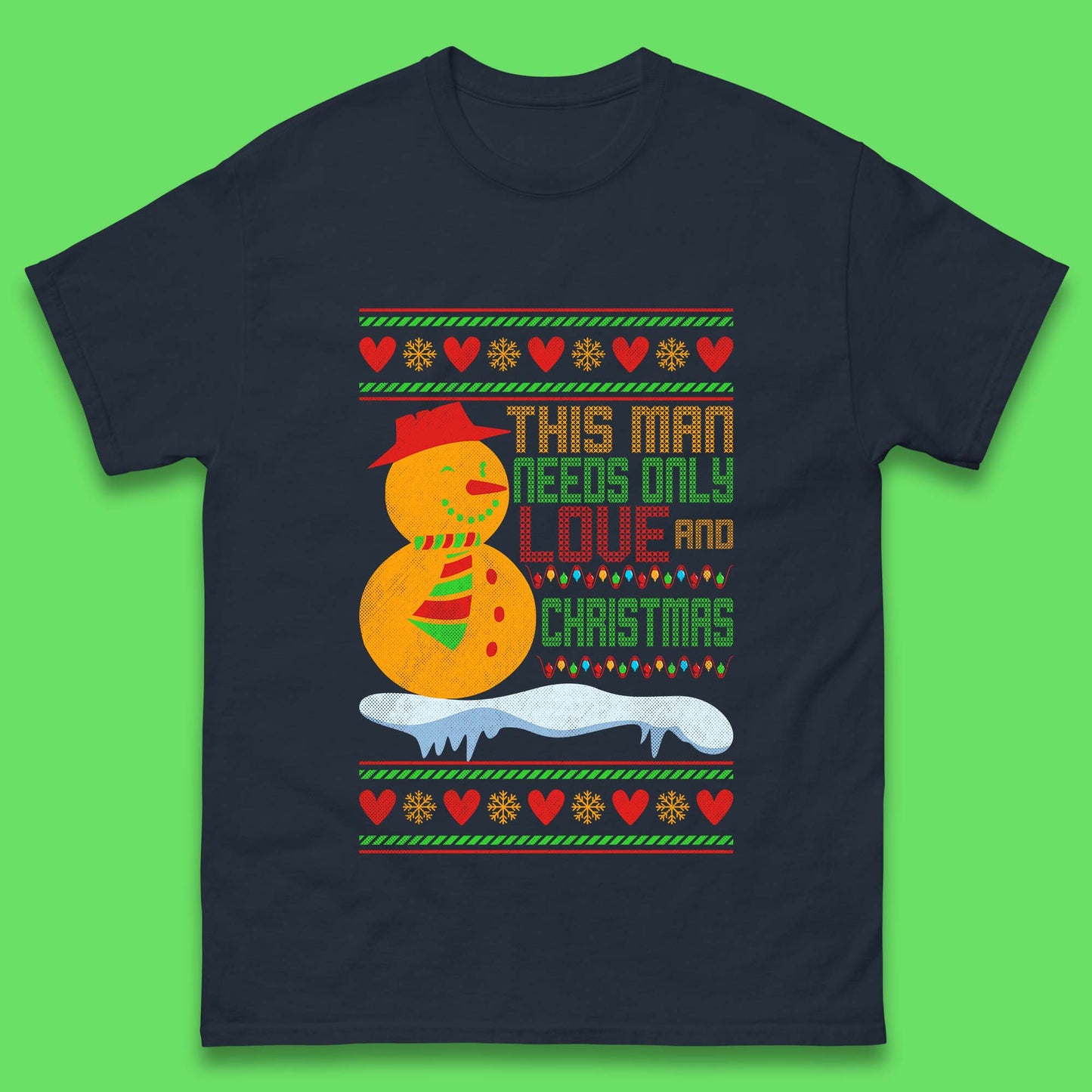 snowman christmas t shirt