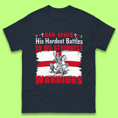 Strongest Warriors St. George's Day Mens T-Shirt
