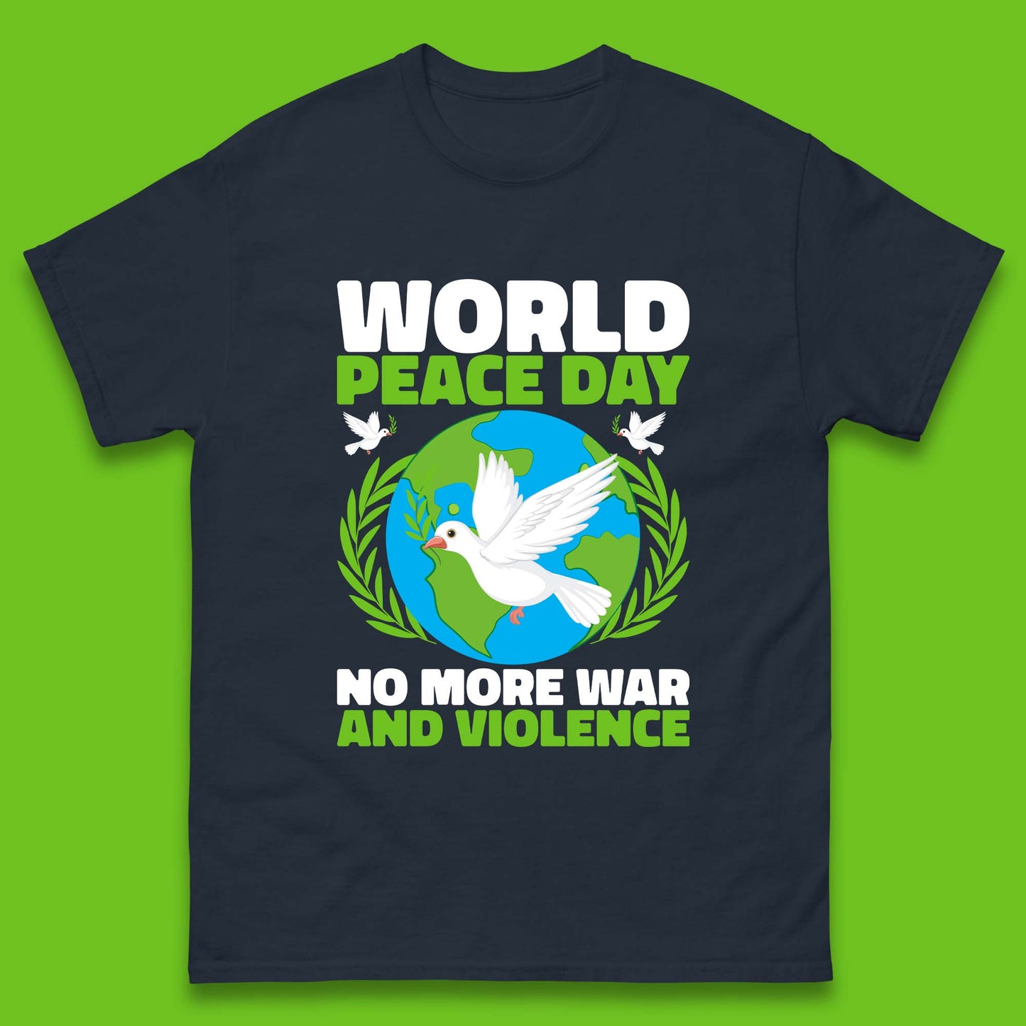 World Peace Day Mens T-Shirt