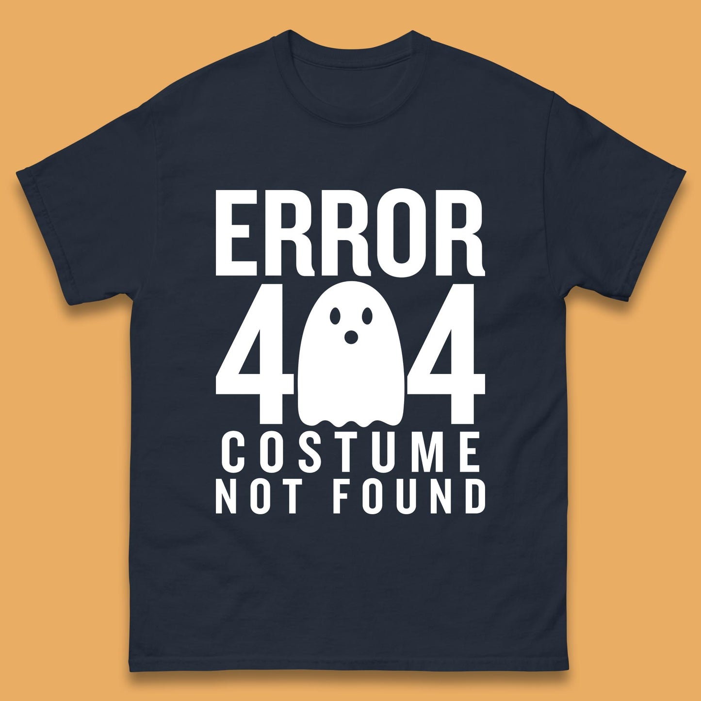 Error 404 Costume Not Found Halloween This Is My Halloween Costume Error 404 Mens Tee Top