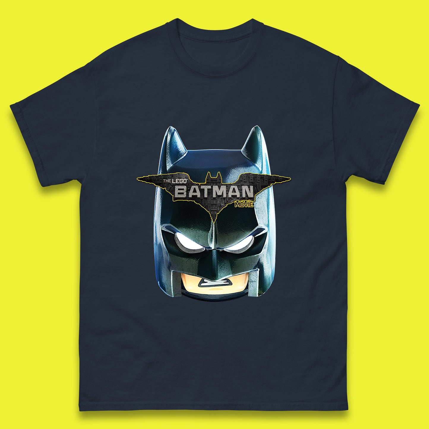 Lego Batman Head Lego Batman 3 Beyond Gotham The Lego Batman Movie DC Comics Mens Tee Top