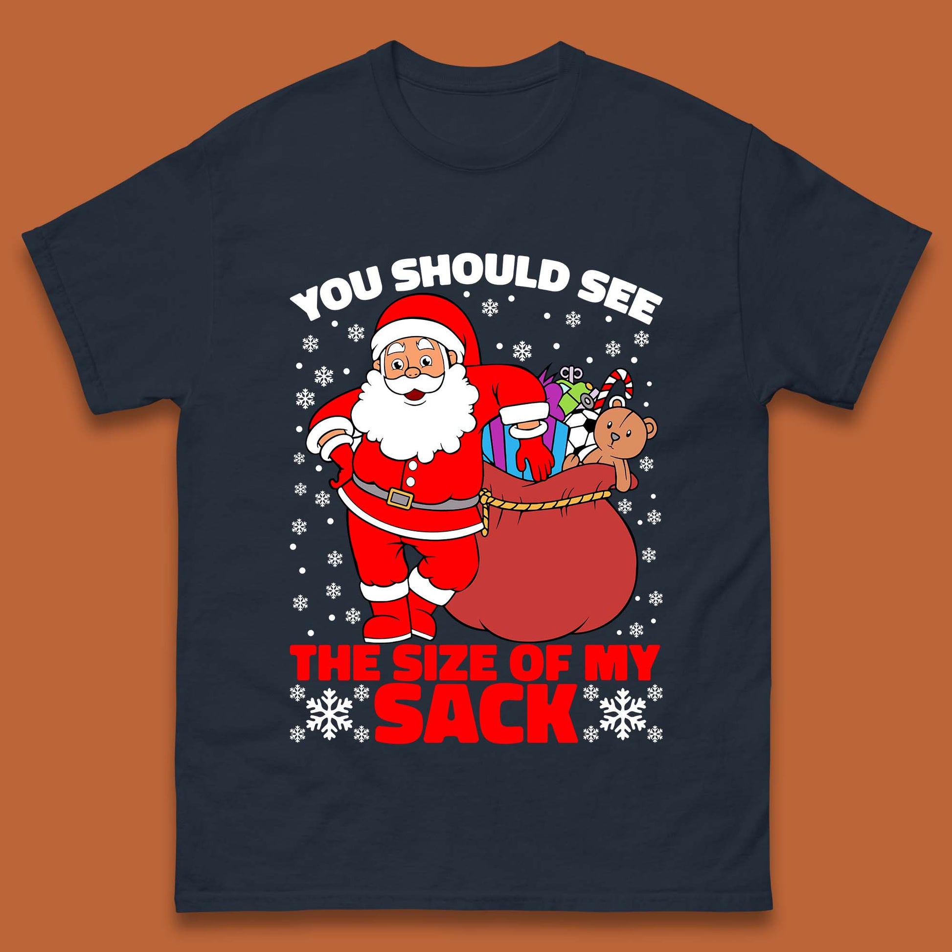 santa sack t shirt