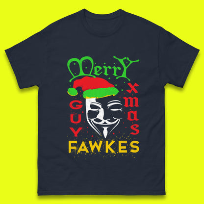 anonymous mask christmas t shirt