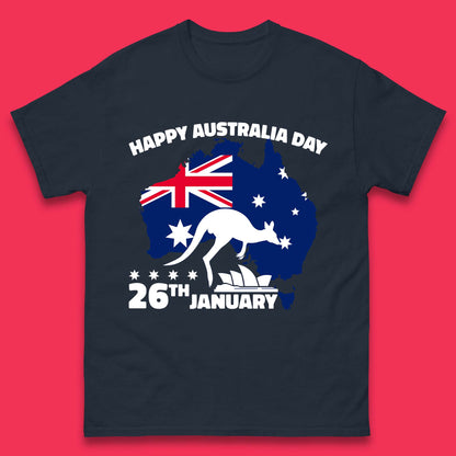 Happy Australia Day 26th January Mens T-Shirt