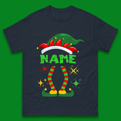 Personalised Elf Christmas Mens T-Shirt