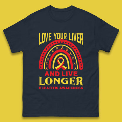 Hepatitis Awareness Mens T-Shirt