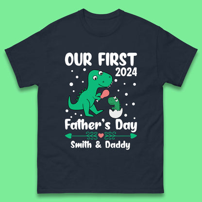 Personalised First Father's Day Mens T-Shirt