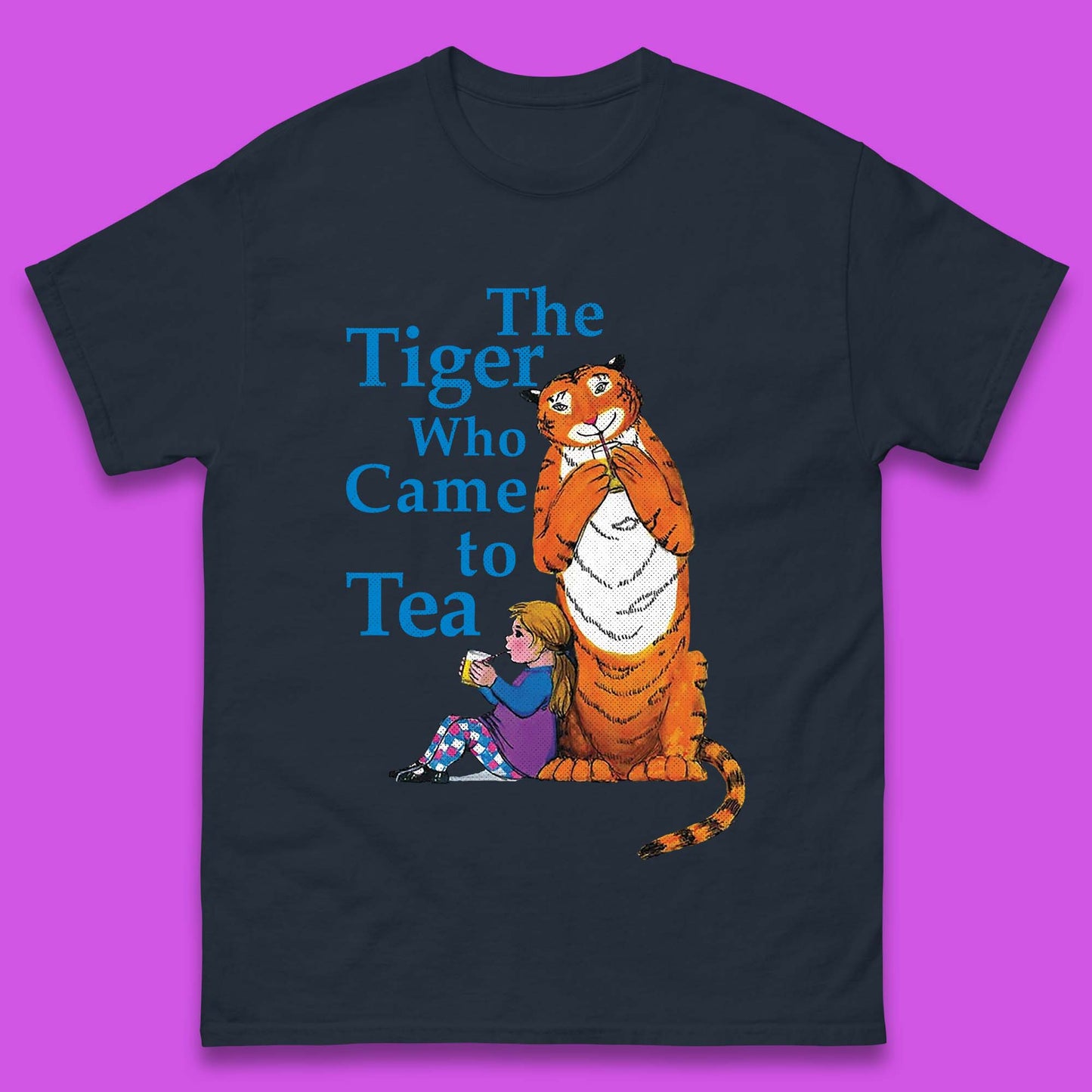 The Tiger Who Came To Tea Mens T-Shirt