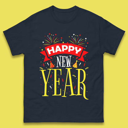 Happy New Year Celebrations Mens T-Shirt