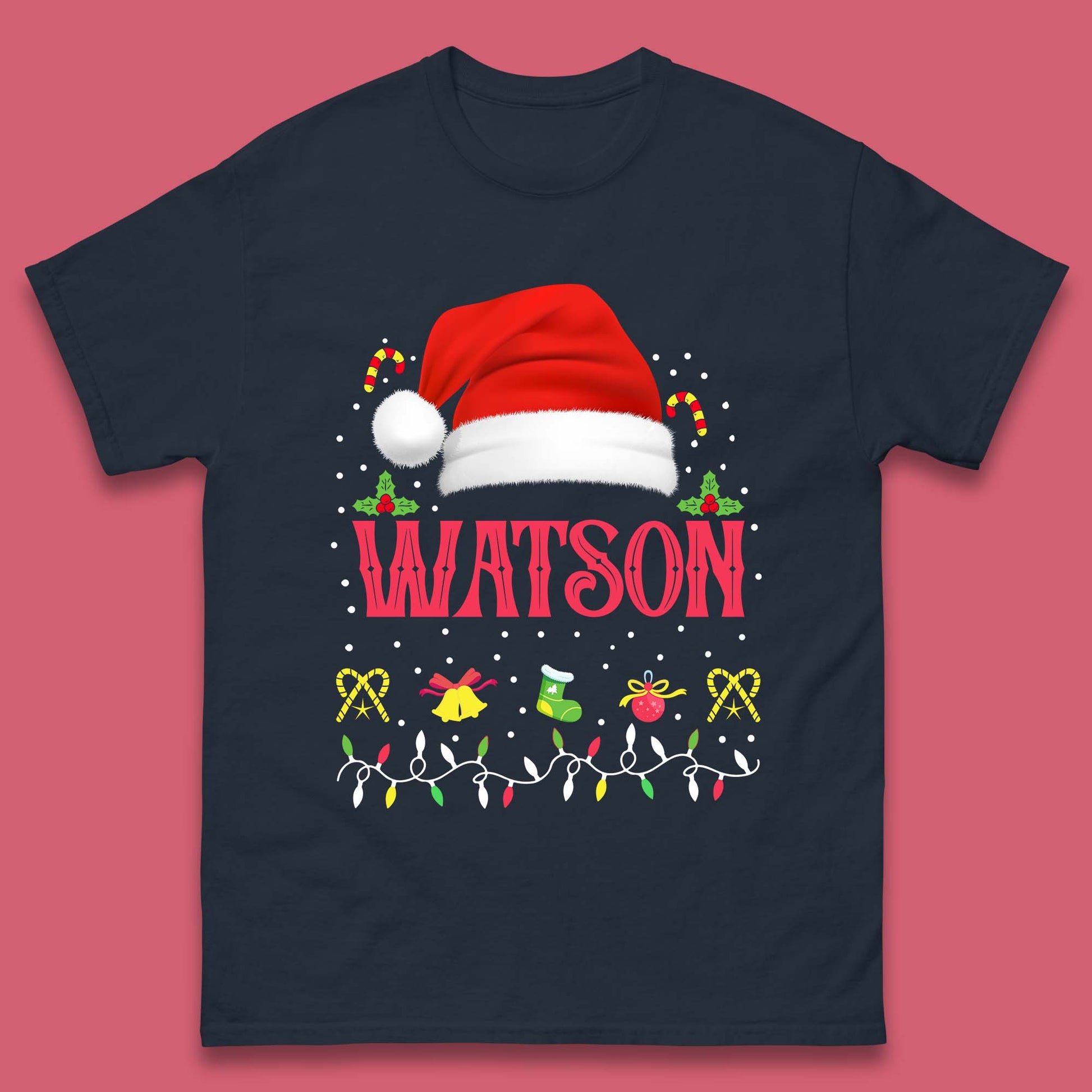 christmas santa claus hat t shirt