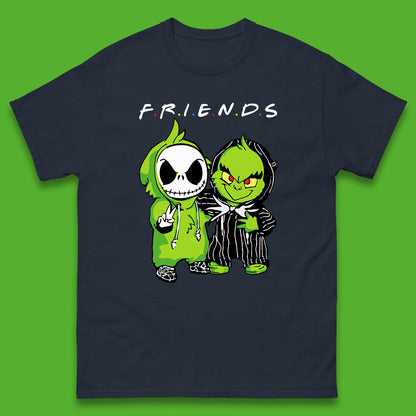 grinch and jack skellington t shirt