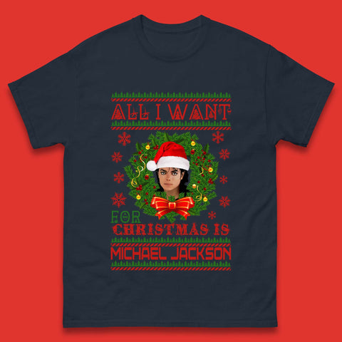 Michael Jackson Christmas Mens T-Shirt