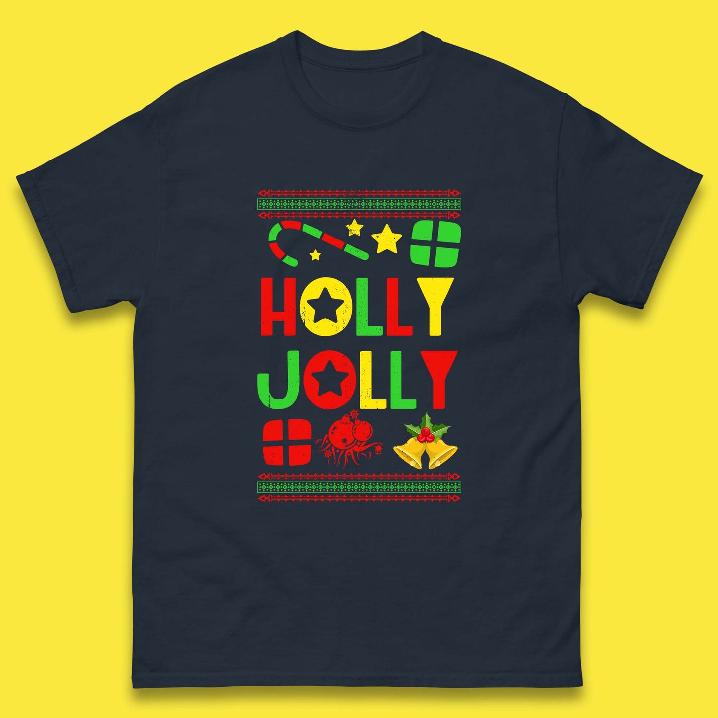 holly jolly christmas t shirt