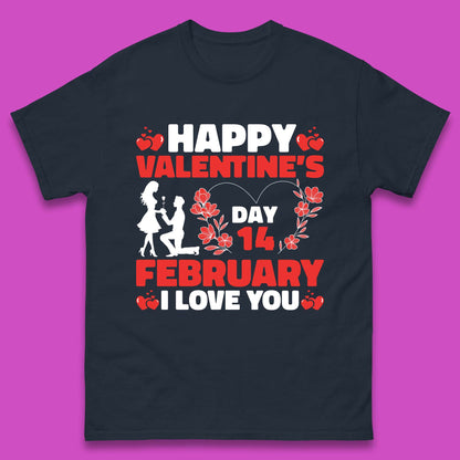 14 February I Love You Mens T Shirt 